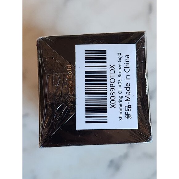 Liyalan Body Shimmer Oil 100ml - Body Luminizer Glows Brightening 03 Bronze Gold - Picture 5 of 5